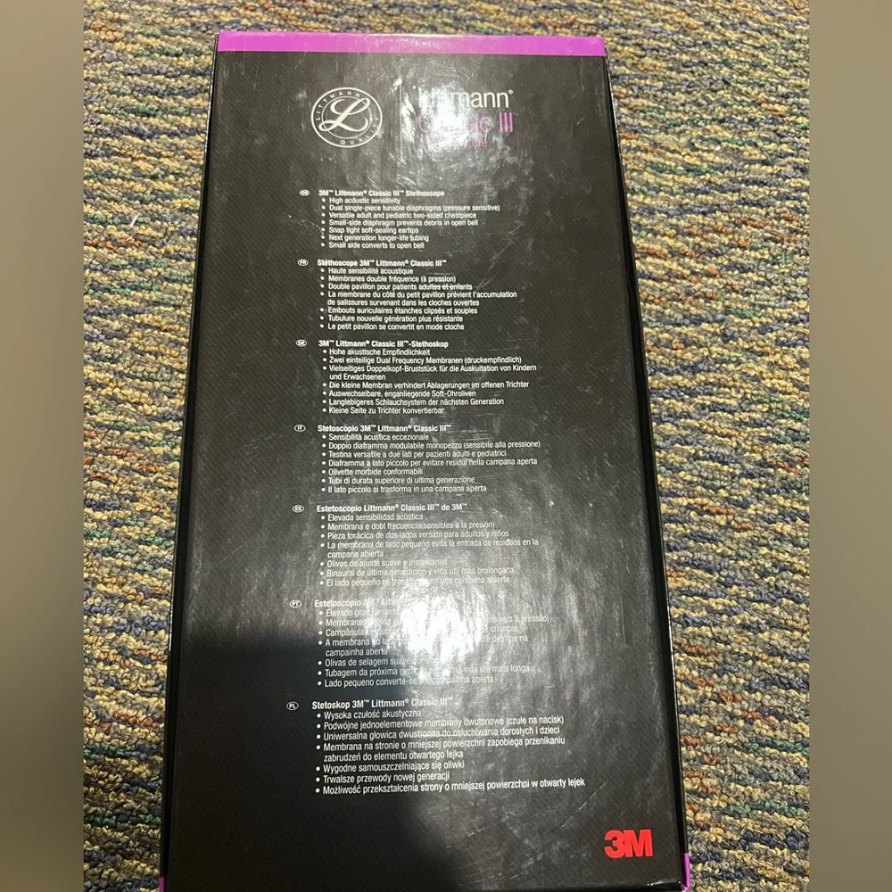 3M Littmann Classic III Monitoring Stethoscope - Picture 5 of 5